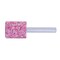 Nylox Burr-Rx Wheel Brush, Heavy Duty Narrow Face, 3 in Brush Dia, 9/16 in Face W, 1/2 to 5/8 in Arbor Hol 31240 - alternate 2
